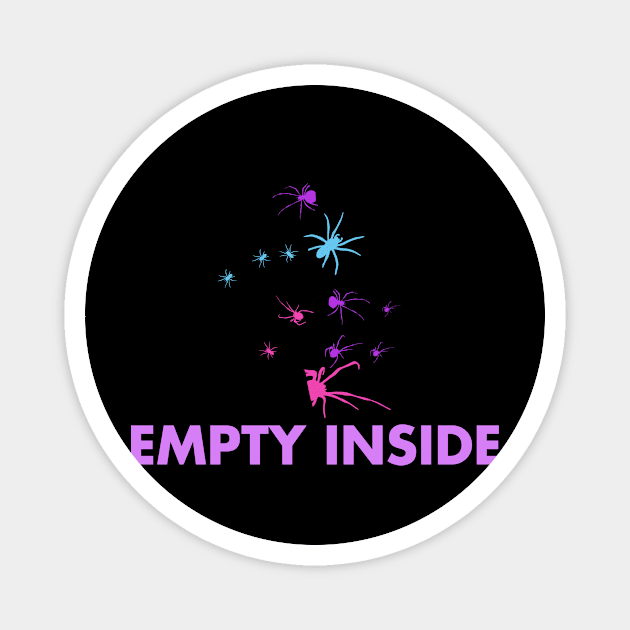 Empty Inside Yami Kawaii Pastel Goth Magnet by Alex21